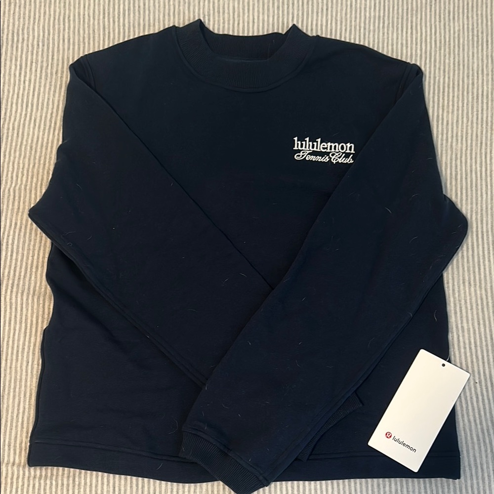 lululemon athletica Blue Crewneck Sweater